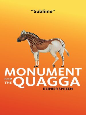 cover image of Monument for the Quagga